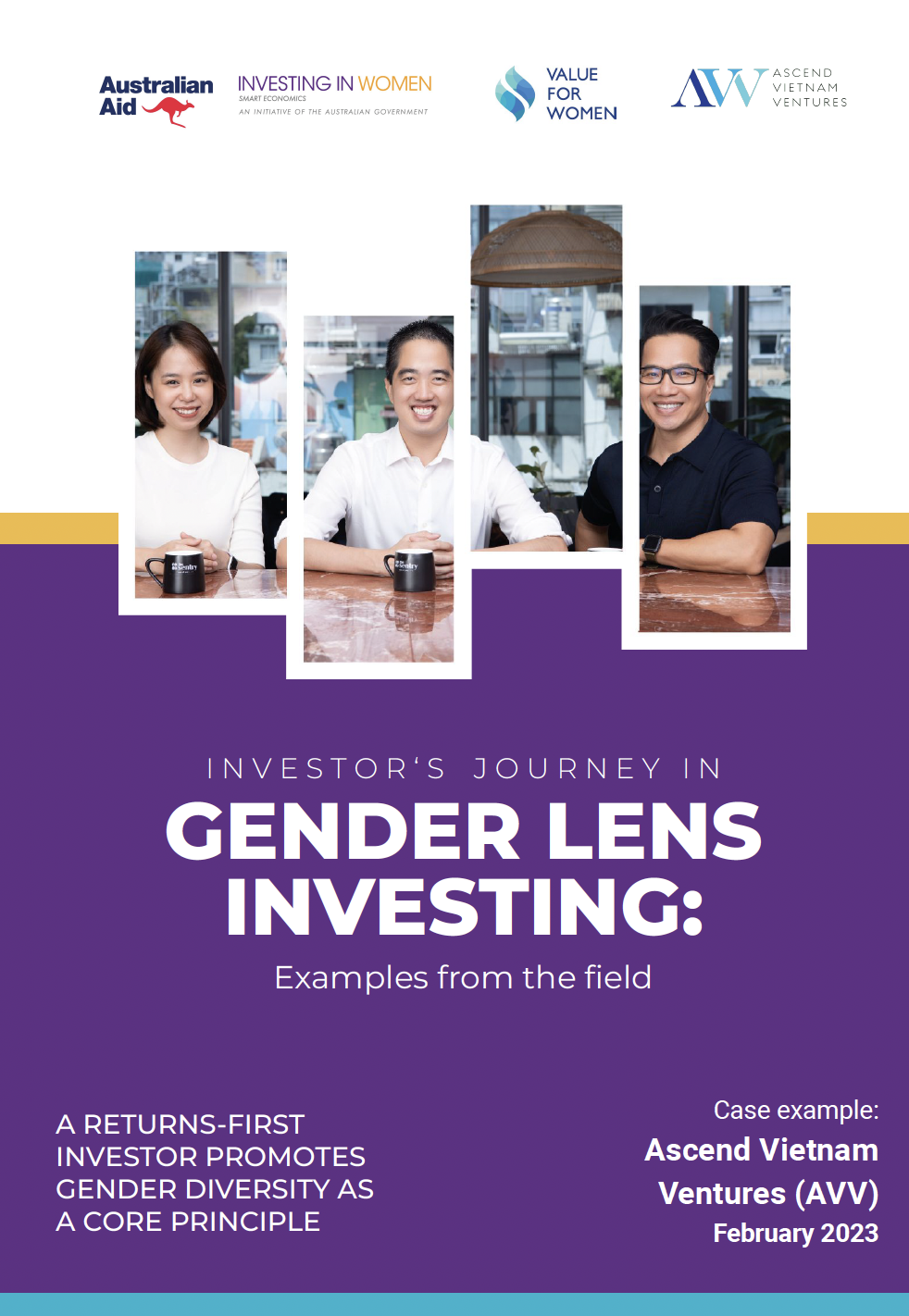 Investor’s Journey In Gender Lens Investing: Examples From The Field (AVV)