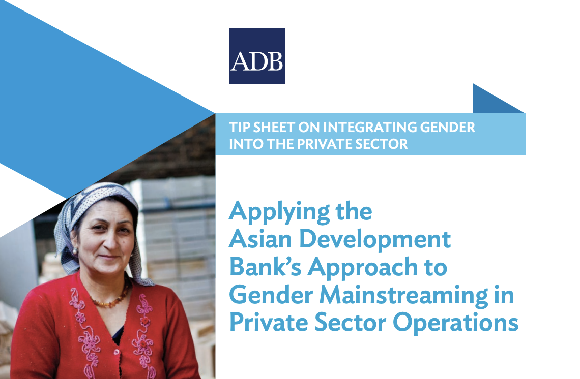 ADB Gender Mainstreaming