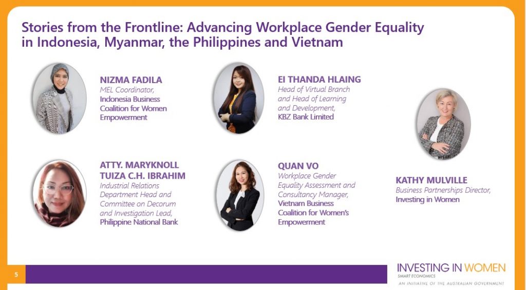 Practical insights on Workplace Gender Equality implementation from frontliners