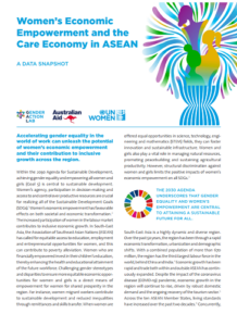 Women’s Economic Empowerment and the Care Economy in ASEAN - Investing ...